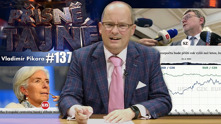 ECB opět vyhrožuje CBDC | Vladimír Pikora | Přísně tajné #137