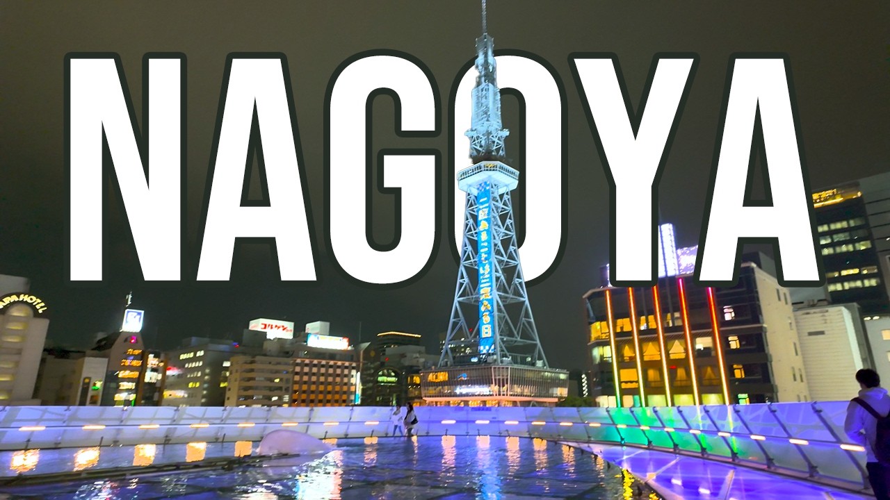 【4K】 Nagoya Walking Tour 🇯🇵 Must-See Spots in Japan 🌙