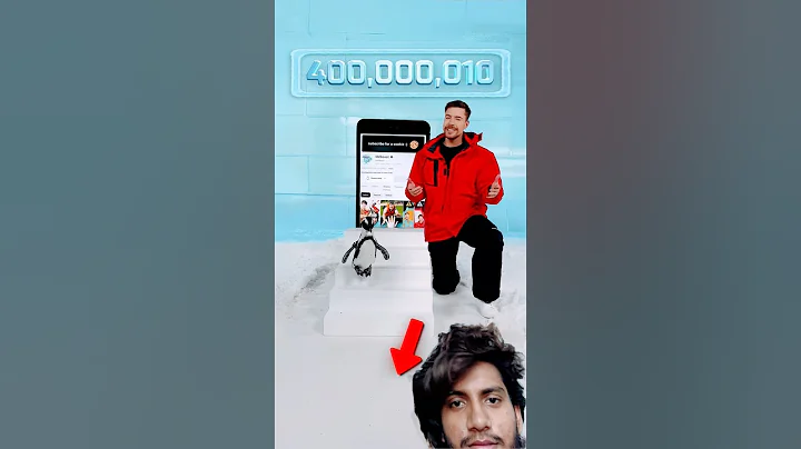 Can I Teach A Penguin to Subscribe?#mrbeast#beast#subscribe#ytshorts#shortsfeed#shorts#follow#viral