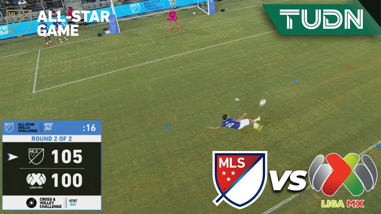 ¡Se adelantan! La MLS gana el reto de Cross and Volley | MLS vs Liga Mx All Star Game | TUDN