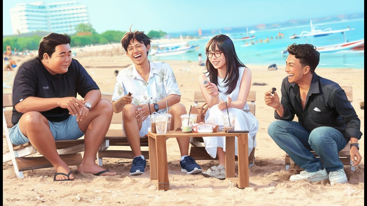 PODCAST TAPI DI PANTAI????!! With @DIKADEK @agusyangga