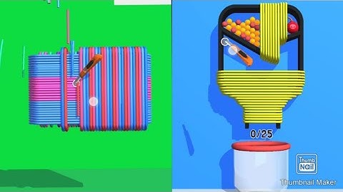 Rubber band, Rubber cut, very relaxing and satisfying All Levels Gameplay walkthrough