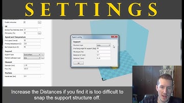 3D Printer SETTINGS - Know How to Setup Cura, Simplify3D