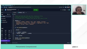 Pensamiento computacional: Listas de strings