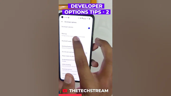 TRICK TO IMPROVE GPU PERFORMANCE ON ANDROID | Advanced Developer Settings #shorts | TheTechStream
