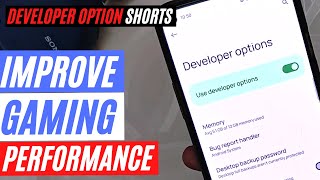 TRICK TO IMPROVE GPU PERFORMANCE ON ANDROID | Advanced Developer Settings #shorts | TheTechStream screenshot 1