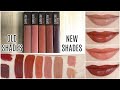 Maybelline SuperStay Matte Ink Liquid Lipsticks Coffee Edition || Lip Swatches & Review