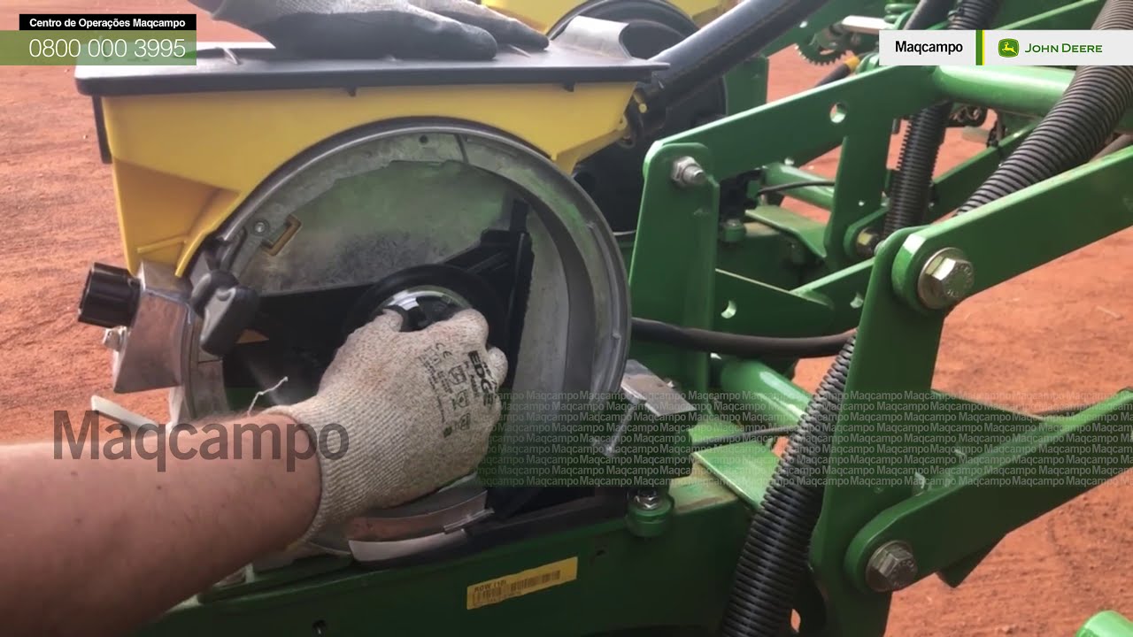 Verificação da folga dos discos de semente - Entrega Técnica PL (Maqcampo | John Deere)