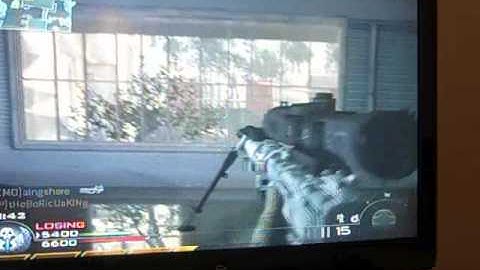 MW2 no scope across map! Quarry