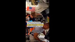 La NASA explica por qué los astronautas de Artemis 2 llaman 'Integridad' a su nave en vez de su n...
