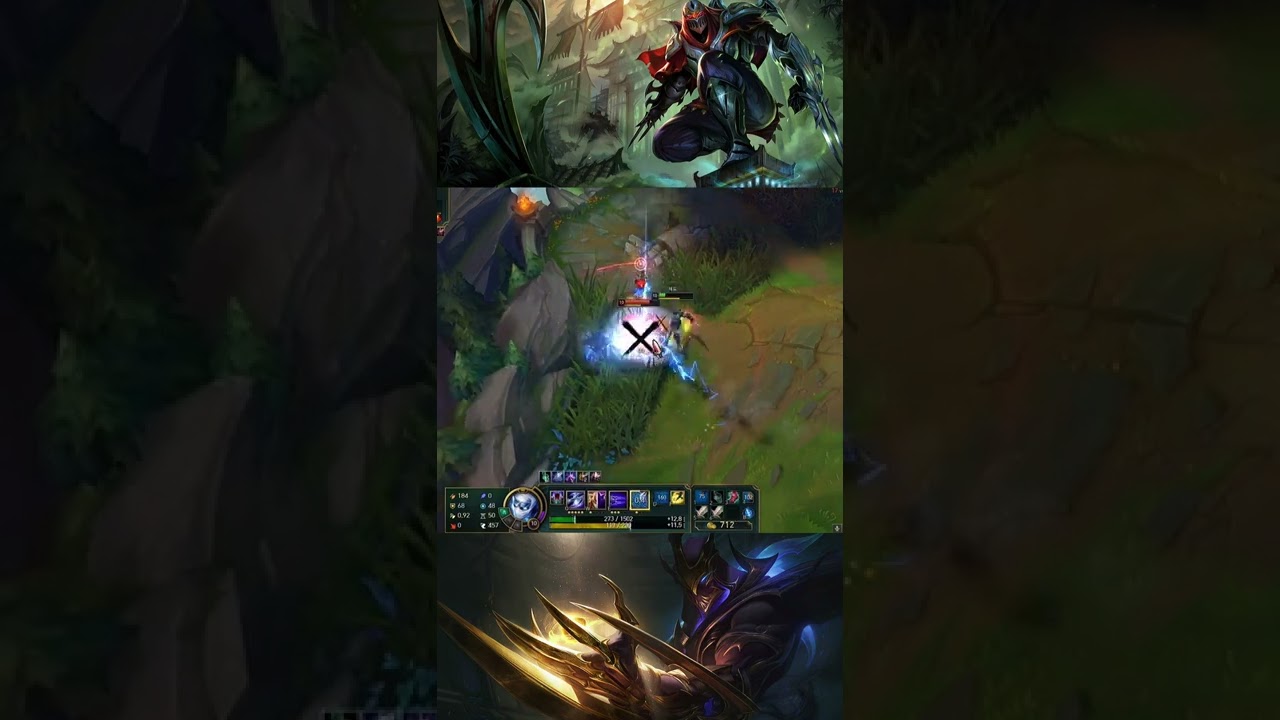 Zed like this is always on the enemy side 