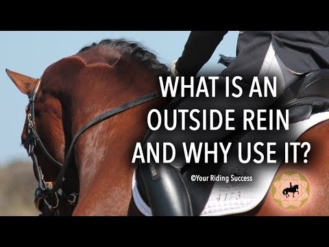 What is an Outside Rein and Why Use It? - Dressage Mastery TV Ep 188