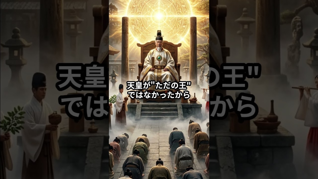【天皇】はなぜ2600年以上続いたのか？日本だけが王朝交代しなかった理由#歴史#ショート#解説