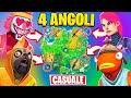 4 ANGOLI DELLA MAPPA CON LE ARMI MITICHE! - FORTNITE *CHALLENGE*