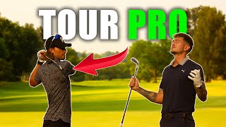 Can I Beat a TOUR PRO at his home golf club???