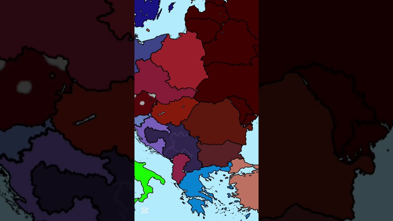 I/IV of Day 6 #europe #map #mapping #1937 #ww2 #alternative #history #europe #geographythroughmaps