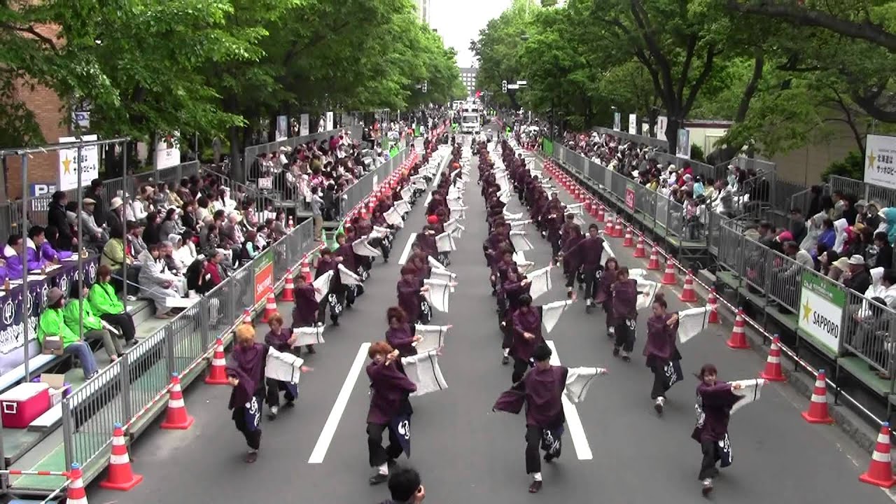 【公式】踊り侍　12韋駄天　YOSAKOIソーラン　大通パレード