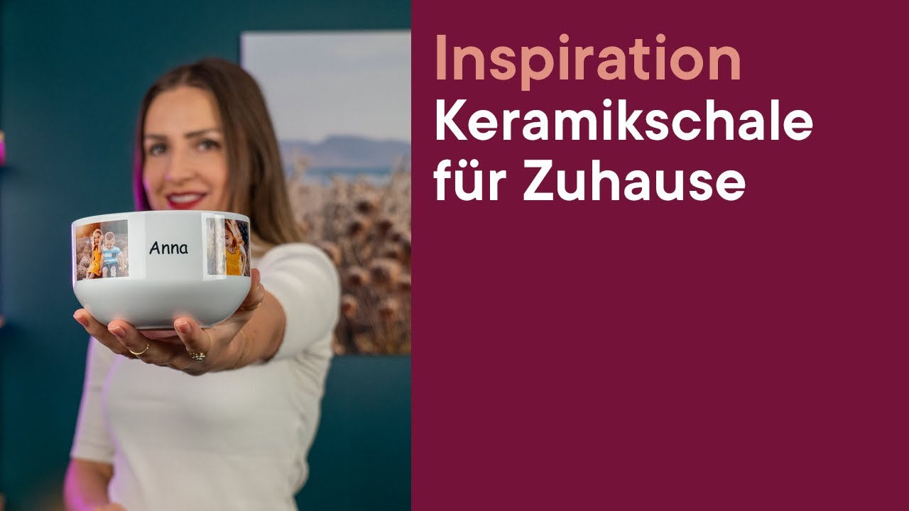 ifolor Inspiration | Keramikschale für Zuhause