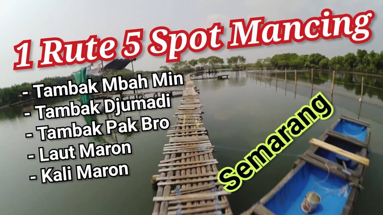 Review 5 Spot Mancing di Sepanjang Jalon Maron Semarang