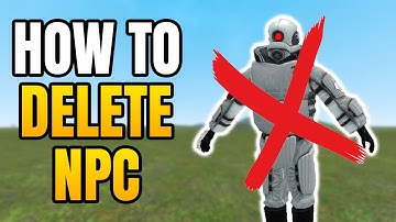 GMod - How To Delete NPCs | How To Remove NPCs From Map Easily In Garry