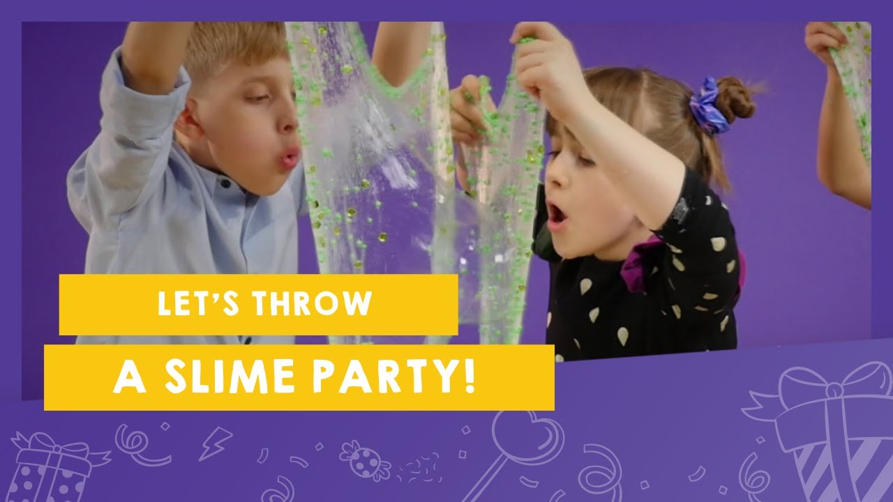 LET'S THROW A SLIME PARTY TOGETHER! - YouTube