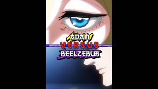 Adam VS Beelzebub | Адам ПРОТИВ Вельзевула #adam #beelzebub #anime #ragnarok #адам #вельзевул