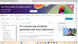 Microsoft Visual Studio 2022 Professional Console application development practices and new features