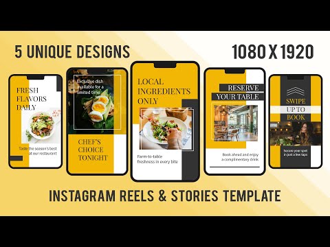 Restaurant Promo | Food Instagram, a Social Media Template by Grand Design (Thumbnail 2 of 2)