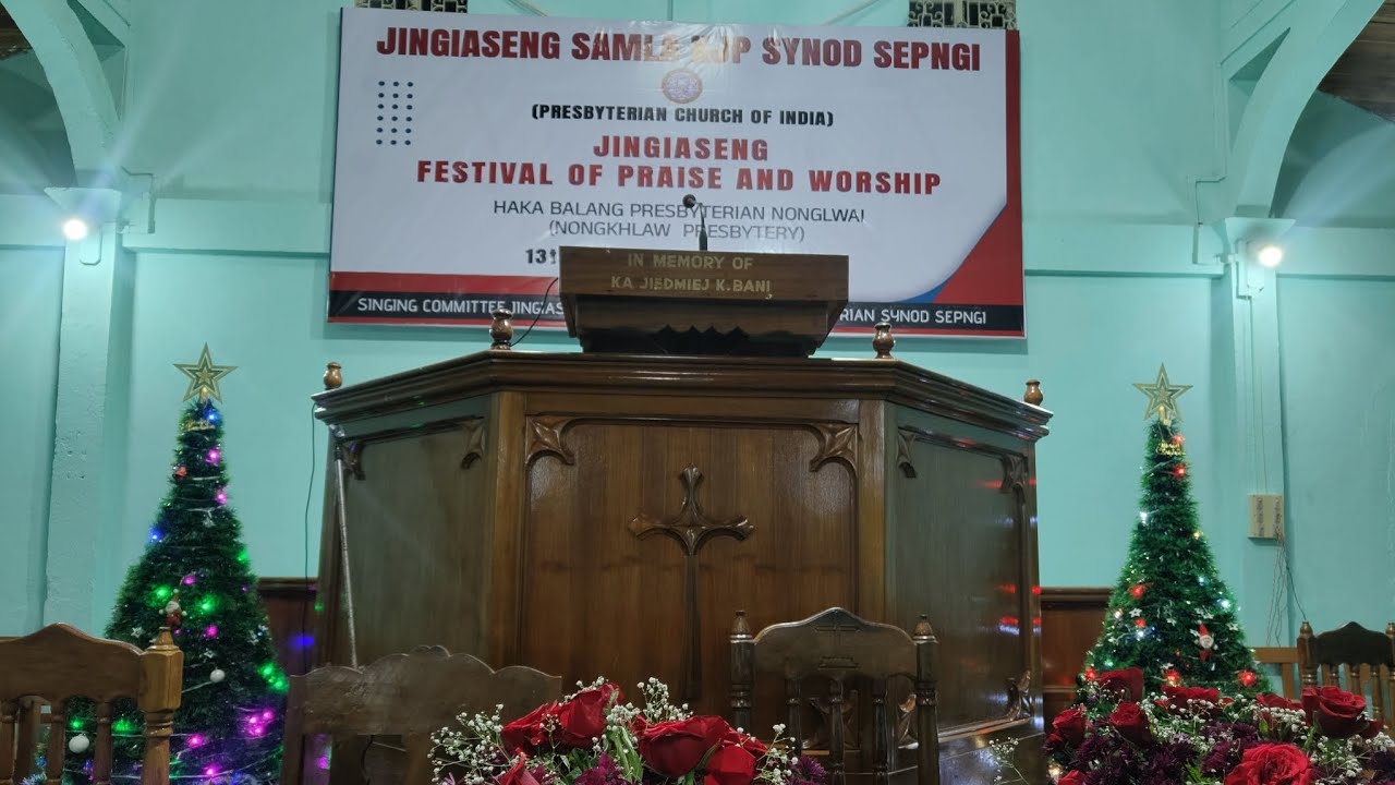 FESTIVAL OF PRAISE & WORSHIP KABA KHADUH BALA IALAM DAKA STANDING CHOIR JSKJP SYNOD SEPNGI/ NONGLWAI