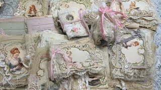 Huge Etsy re-stock of Junk Journals, Snippet Roll - Odulcina creations