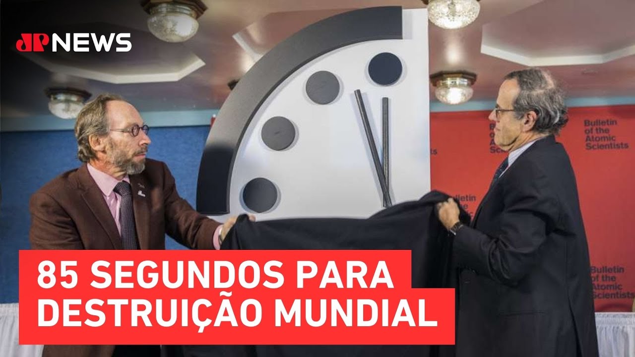 Cientistas ajustam “Relógio do Juízo Final” que indica fim do mundo mais próximo