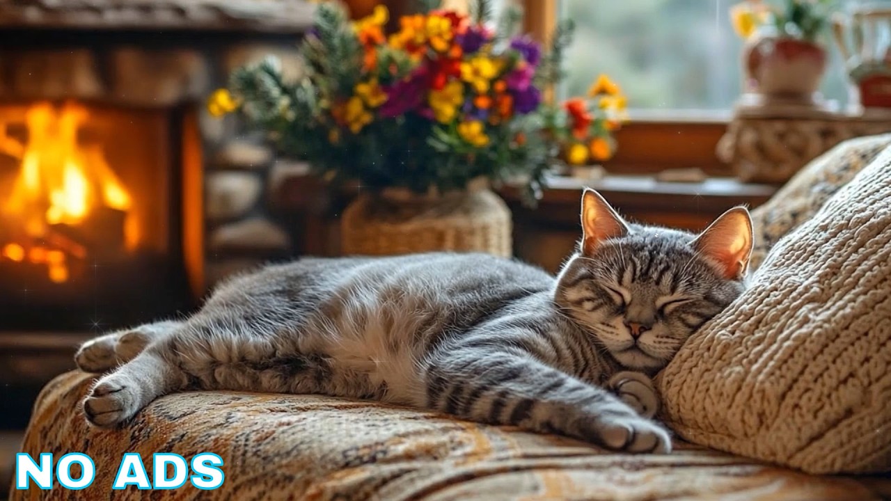 Relaxing Music For Cats ✨ Cat Calming Music & Smooth Ambient Layers Supporting Cat Ease