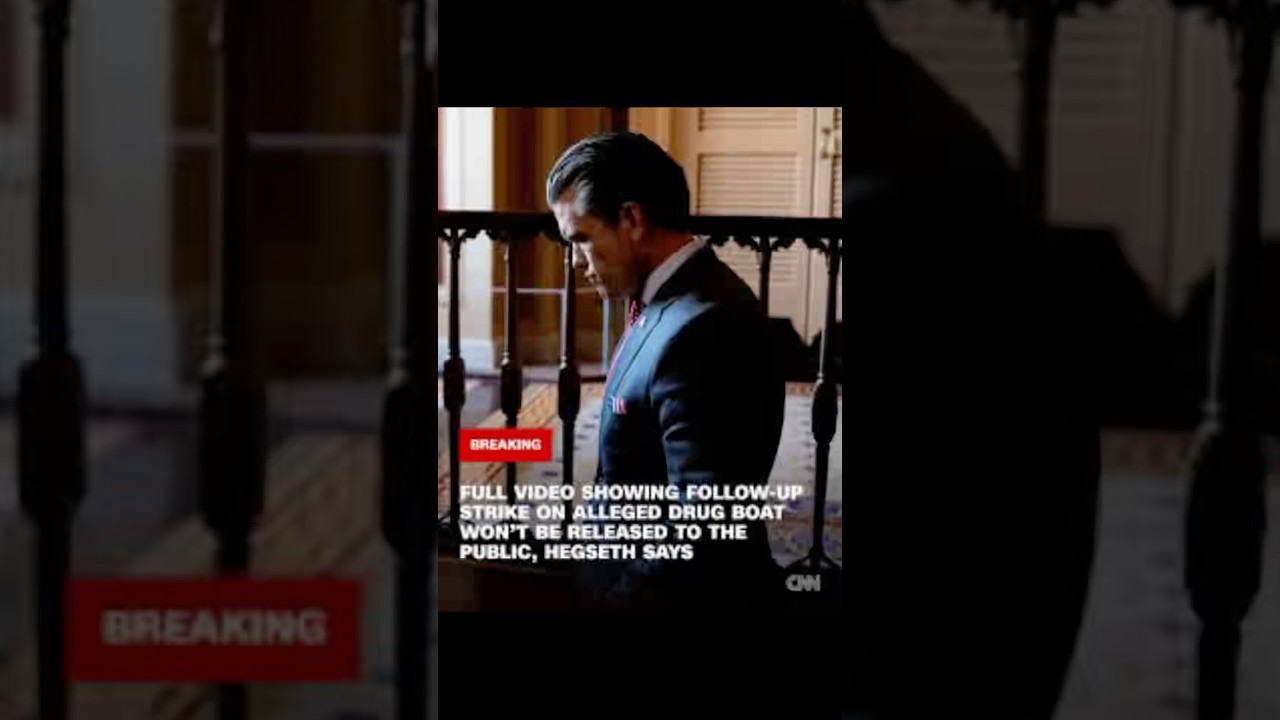 Double Tap Footage Won’t Be Released To The Public Says Hegseth 