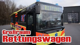 Groß, Größer, Großraumrettungswagen Rettungsdienst