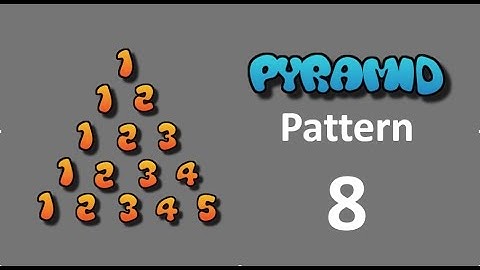 8 Pyramid Pattern Print with ALPHABETS & DIGITS - Part 08 ( বাংলা ) | C language