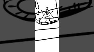 Bill Cipher Comic Speed Draw Escape Fan Made, By Me