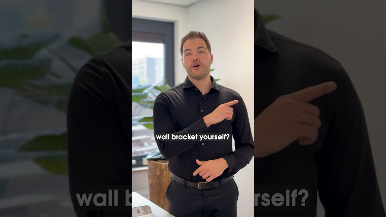 How to easily mount your wall bracket! 😉 