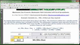 Calculate Milliliters per Minute of Alum screenshot 4