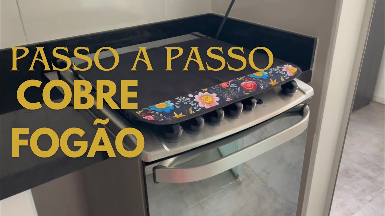 Como fazer COBRE FOGÃO de tecido