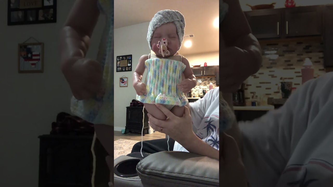 Pastel Baby Dress Try on 🧶🌸