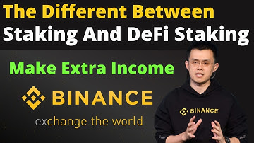 The Different Between Staking And DeFi Staking (  Explained )