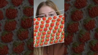 I tried that viral strawberry crochet pattern..