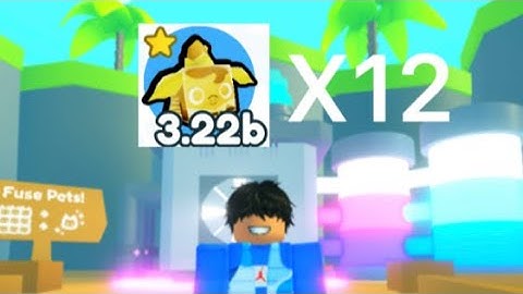 What happens when u fuse 12 golden festive elf’s in pet simulator x?