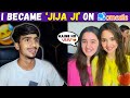 I beacame jija ji  on omegle  selfmade vansh omegle omeglefunny trending