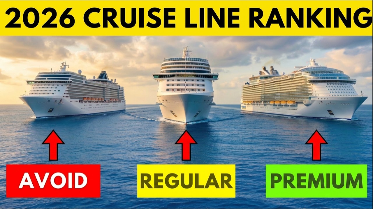 Every Cruise Line In 2026 From WORST to BEST