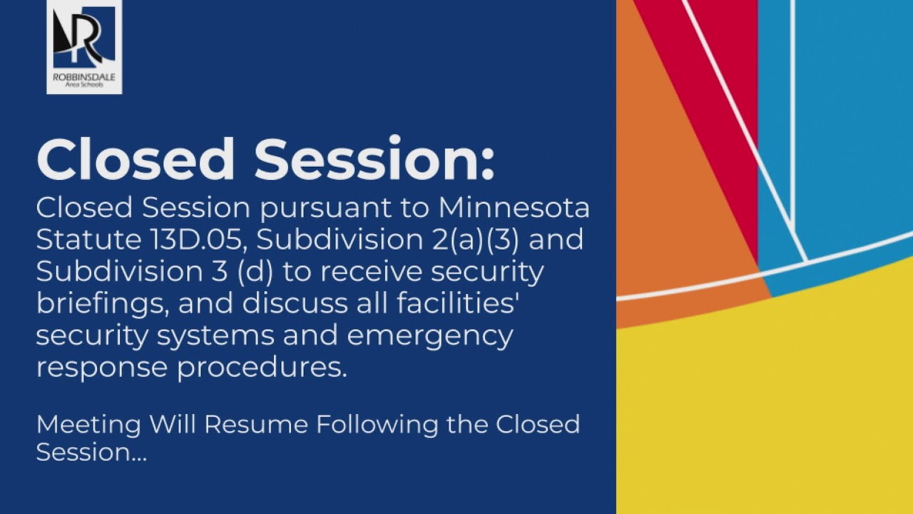 Robbinsdale Area Schools Board Special Study Session - January 12, 6 p.m.