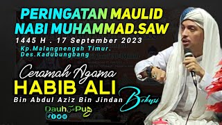 Terbaru Ceramah Habib Ali Bin Abdul Aziz Bin Jindan | Maulid Nabi Muhammad | Kp.Malangnengah Timur