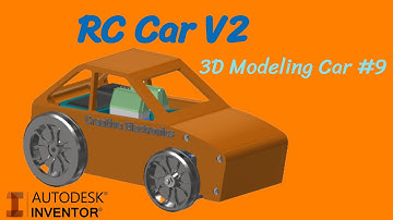 3D Modeling Car #9 - Open RC Car V2