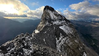 Hungabee Mountain  (Part 2 Summit Day)