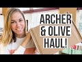 Archer & Olive Haul! | Unboxing my Order | Valentine's Box, Accessory Boxes & More Stationery Haul